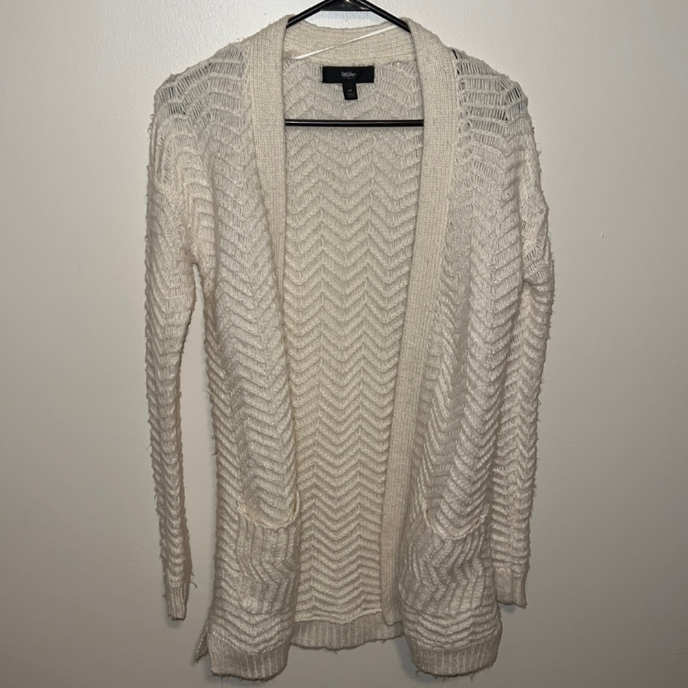 White Cardigan
